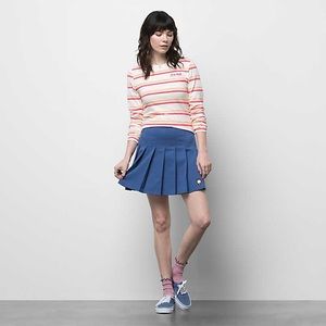 Vans Sunset Pleated blue skirt